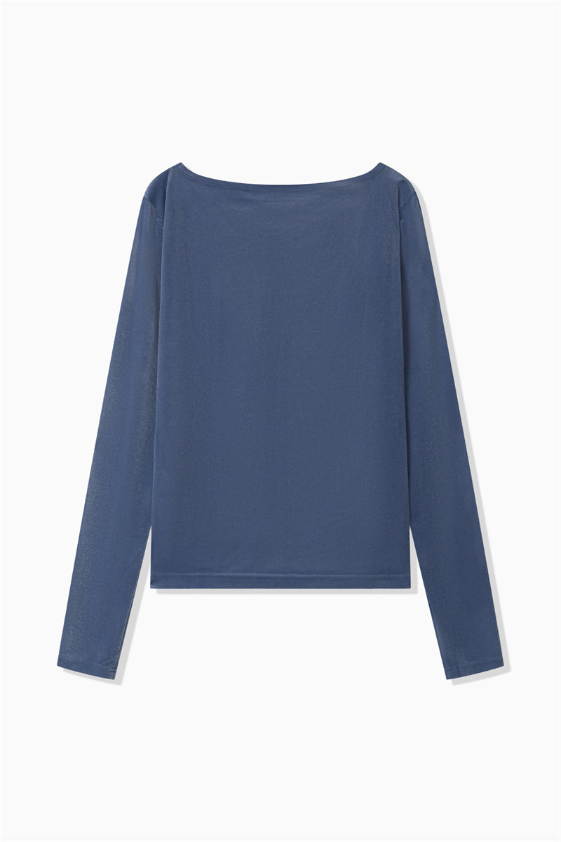 SHEER VELOR BOATNECK