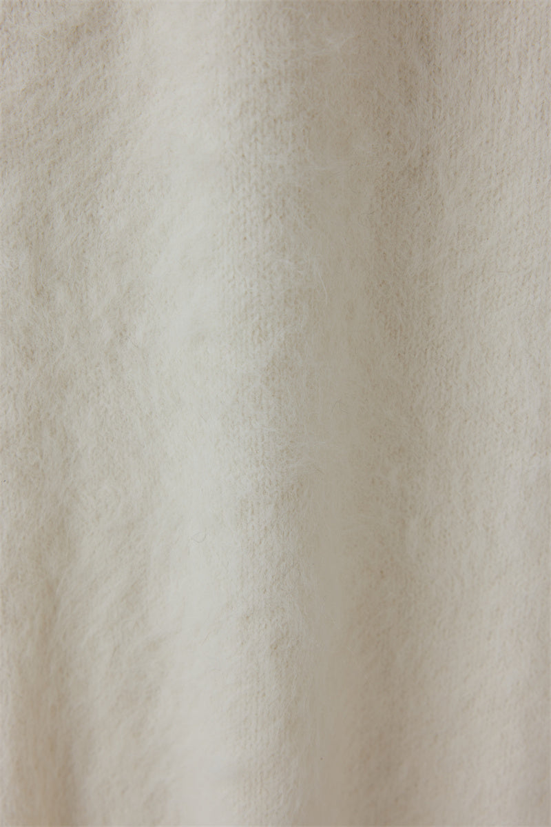 FOX CASHMERE KNIT VEST