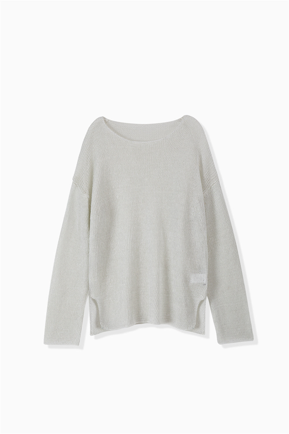 LAME LINEN KNIT P/O