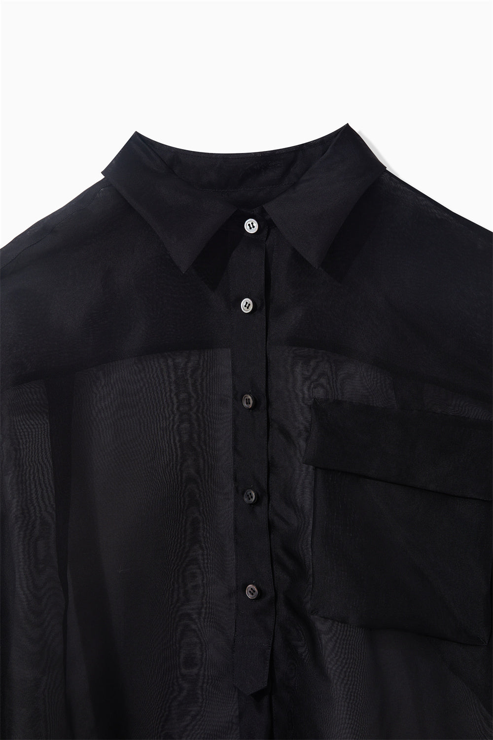 SILK ORGANDY SHIRT