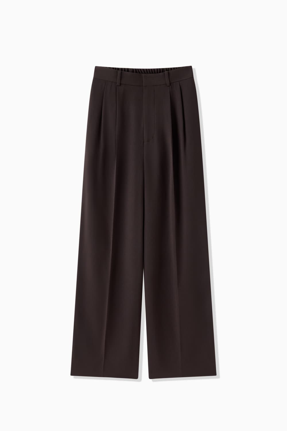 BACK SATIN 2TACK PANTS