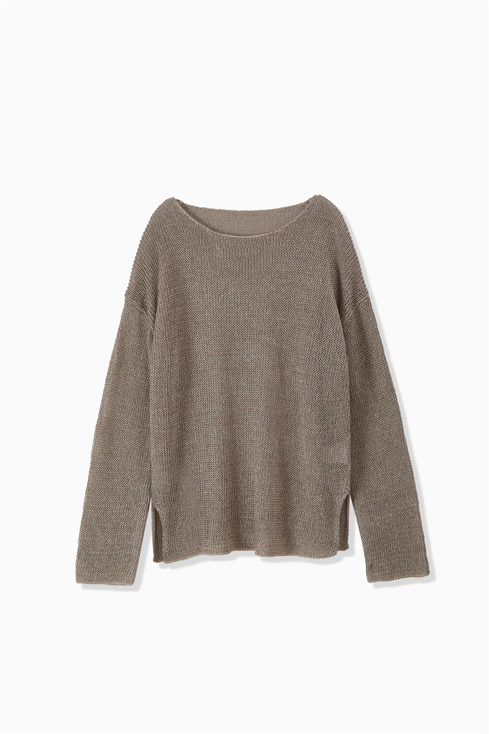 LAME LINEN KNIT P/O