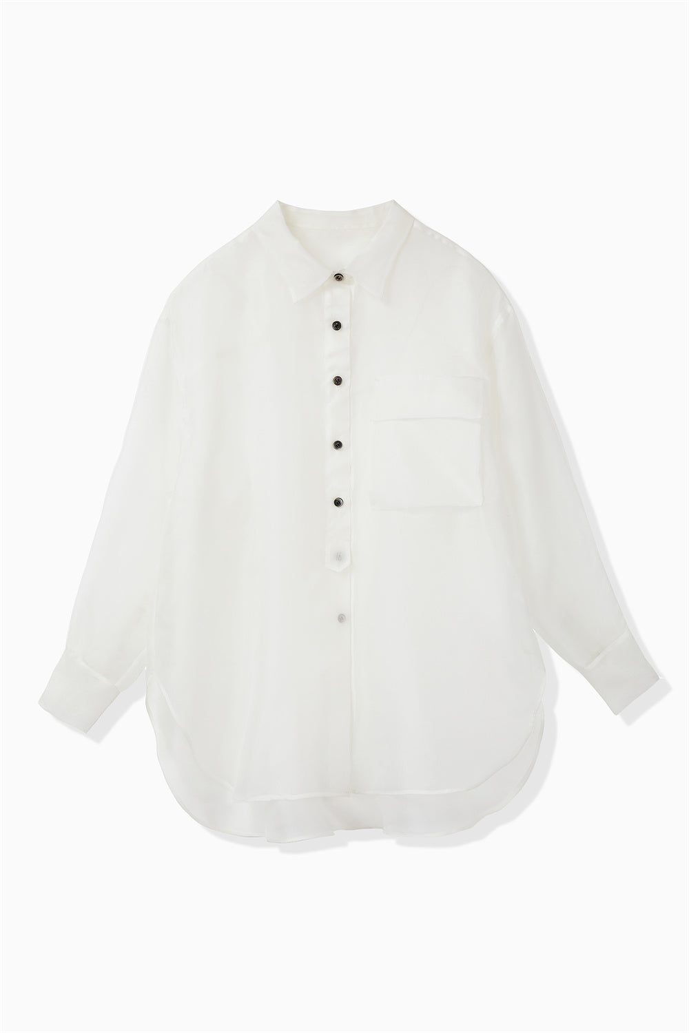 SILK ORGANDY SHIRT