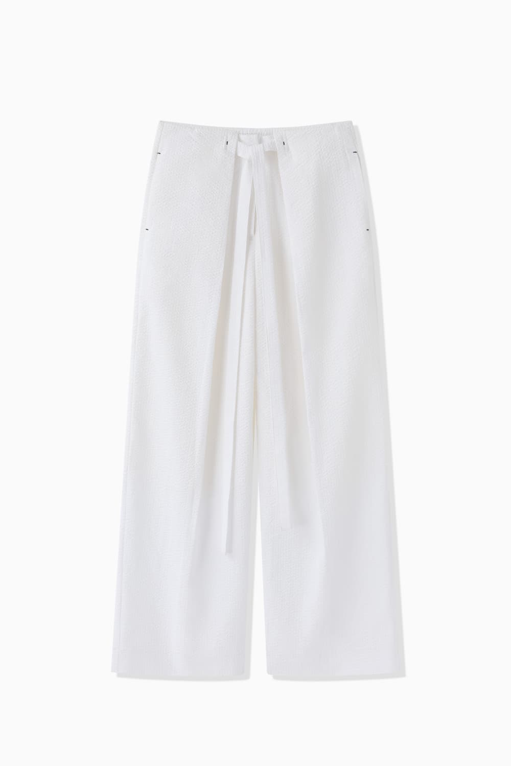 SHEER SEERSUCKER HAKAMA PANTS
