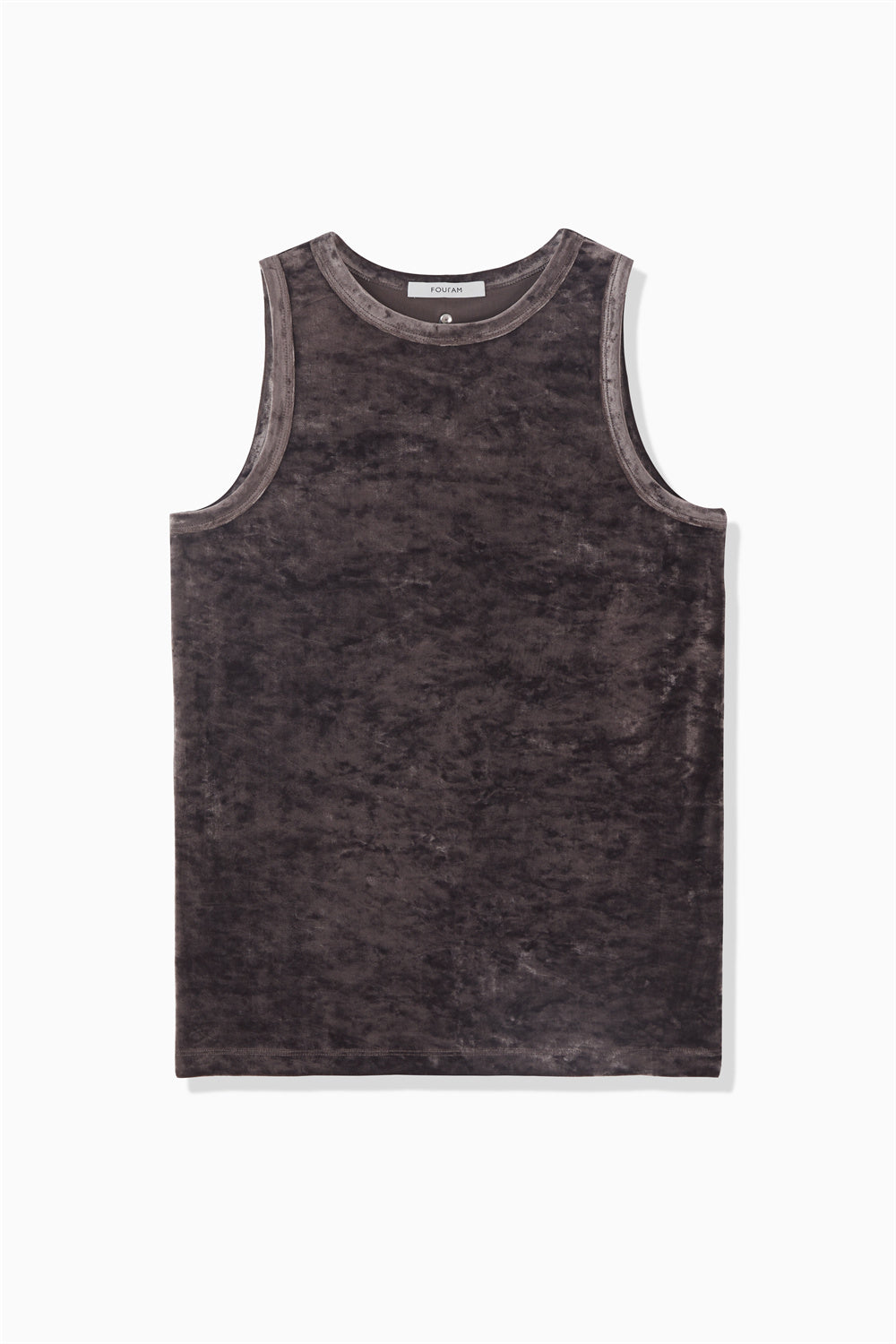 STRETCH VELOR TANK TOP