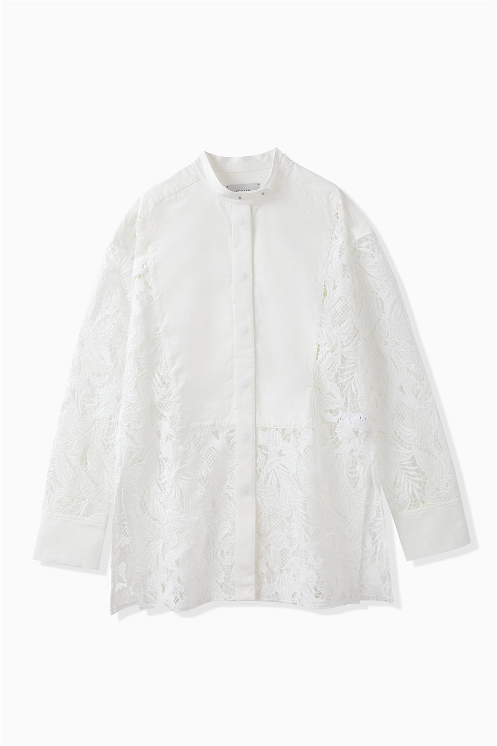 EMBROIDERY LACE SHIRT
