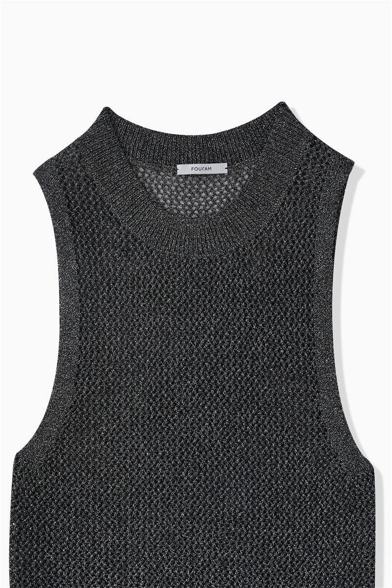 METAL KNIT VEST