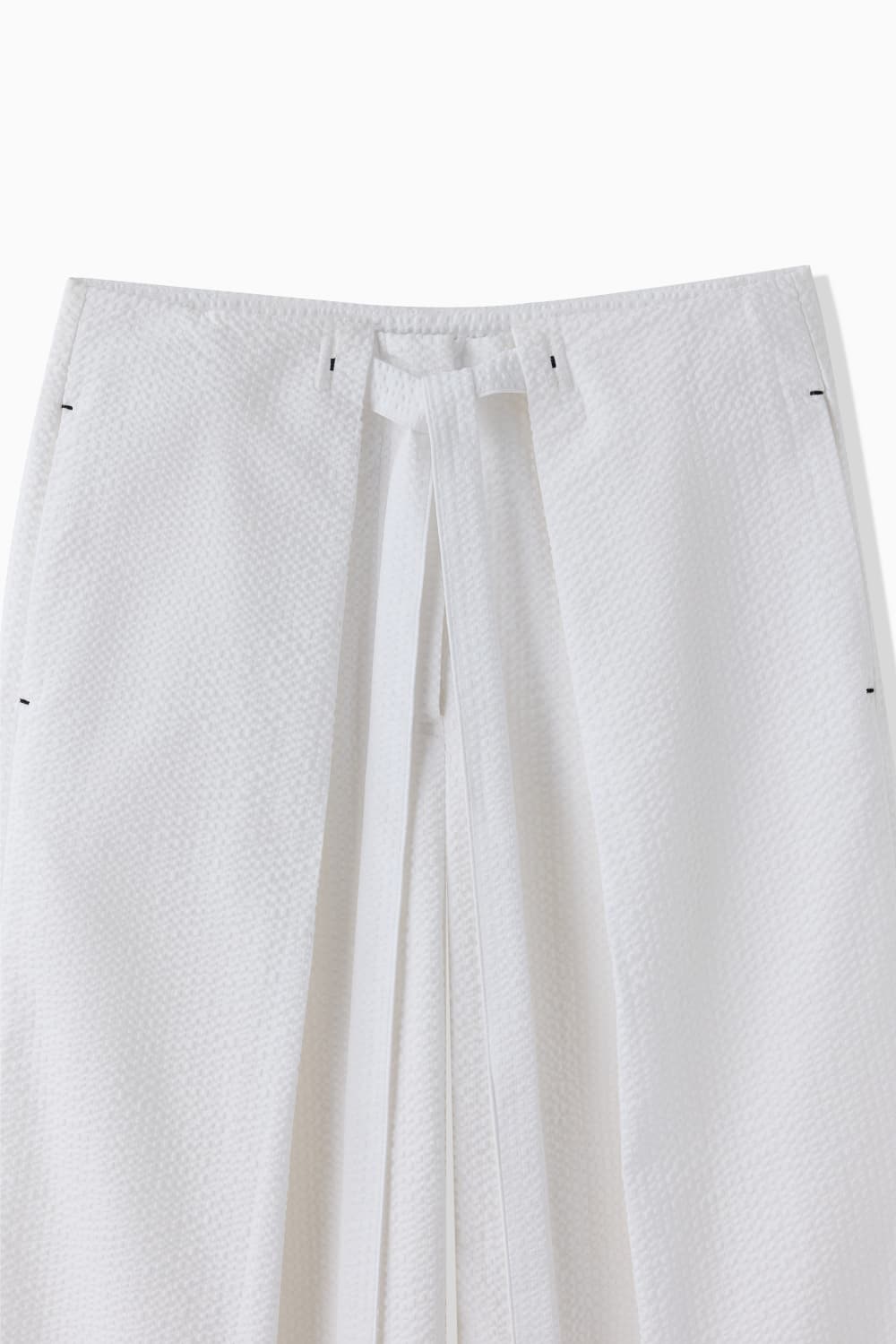 SHEER SEERSUCKER HAKAMA PANTS