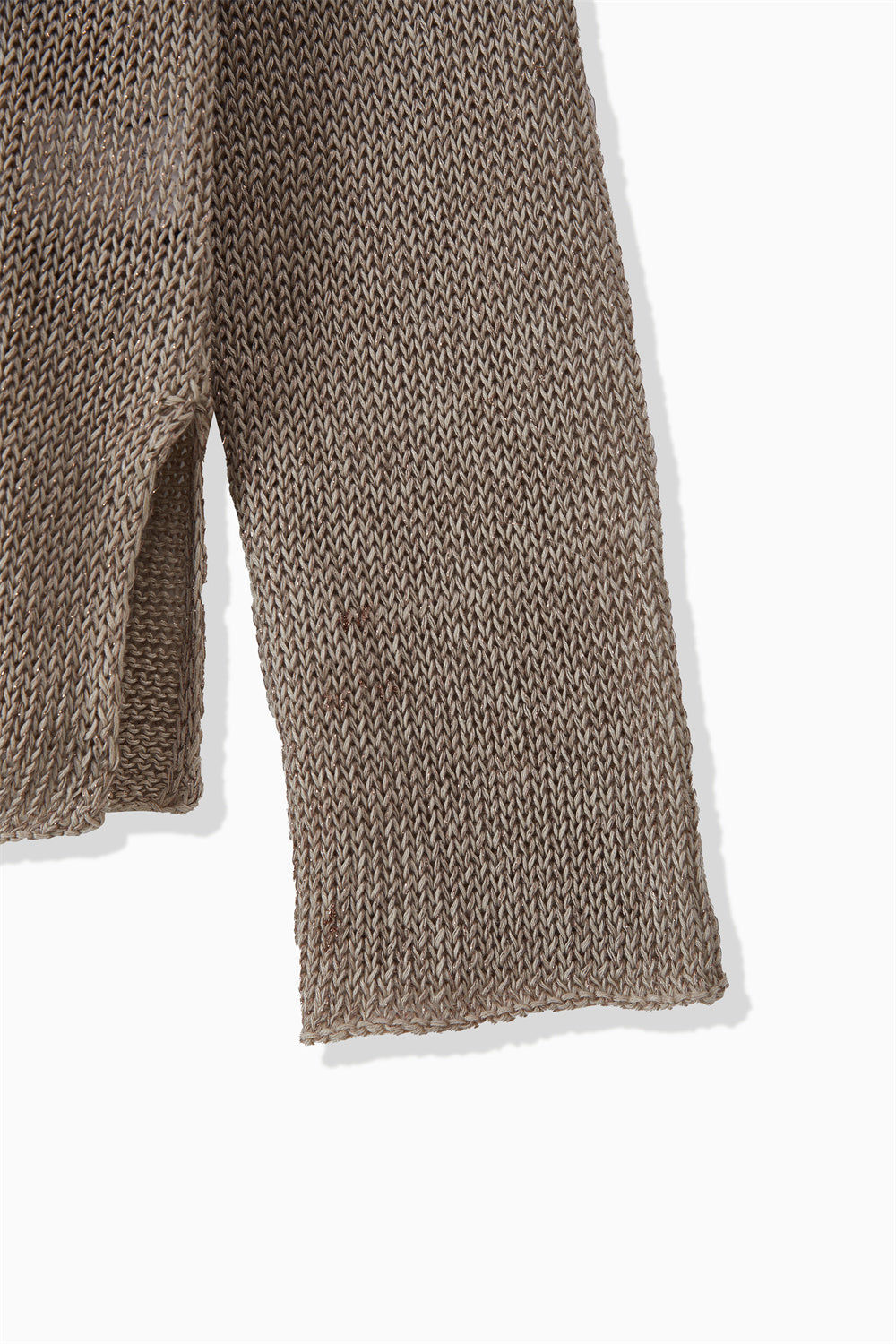 LAME LINEN KNIT P/O