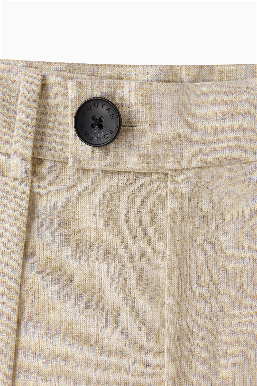 RAYON LINEN LAME SHORTS
