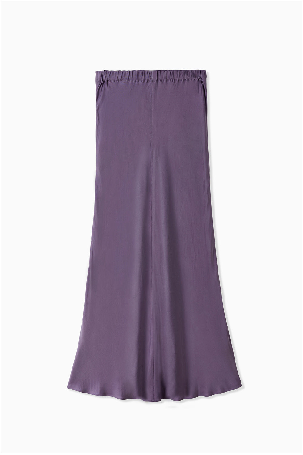 DYED SATIN SKIRT