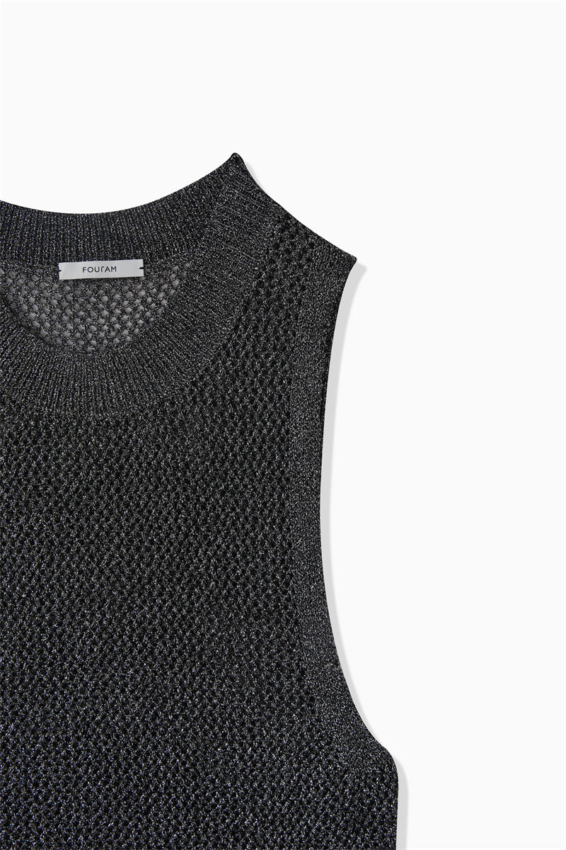 METAL KNIT VEST