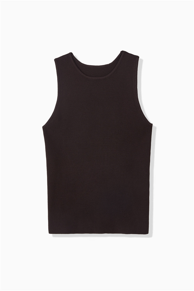 AMERICANSLEEVE KNIT TANKTOP