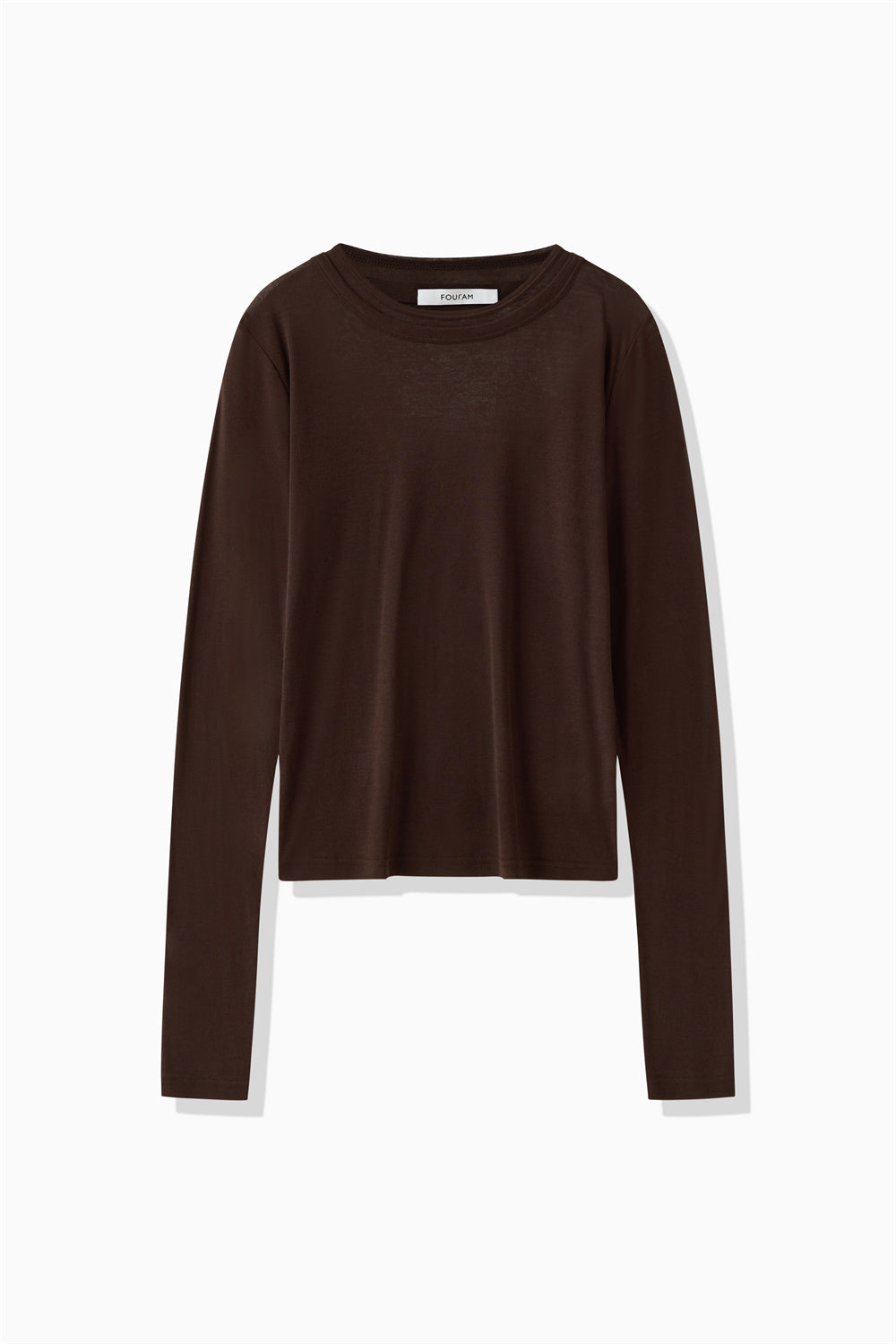 DOUBLE NECK SHEER P/O