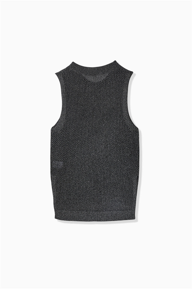 METAL KNIT VEST