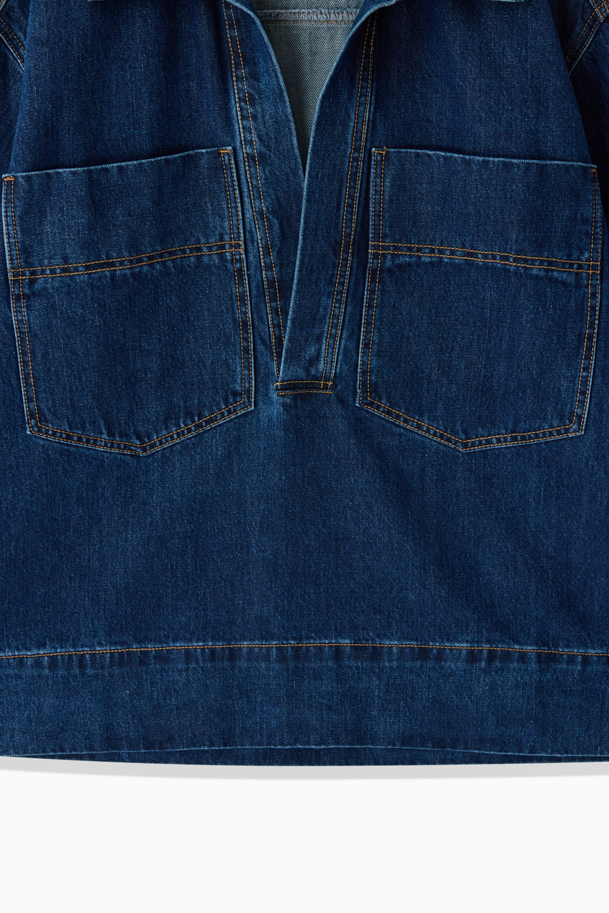 DENIM SKIPPER SHIRT