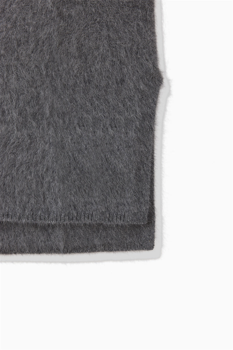 FOX CASHMERE KNIT VEST