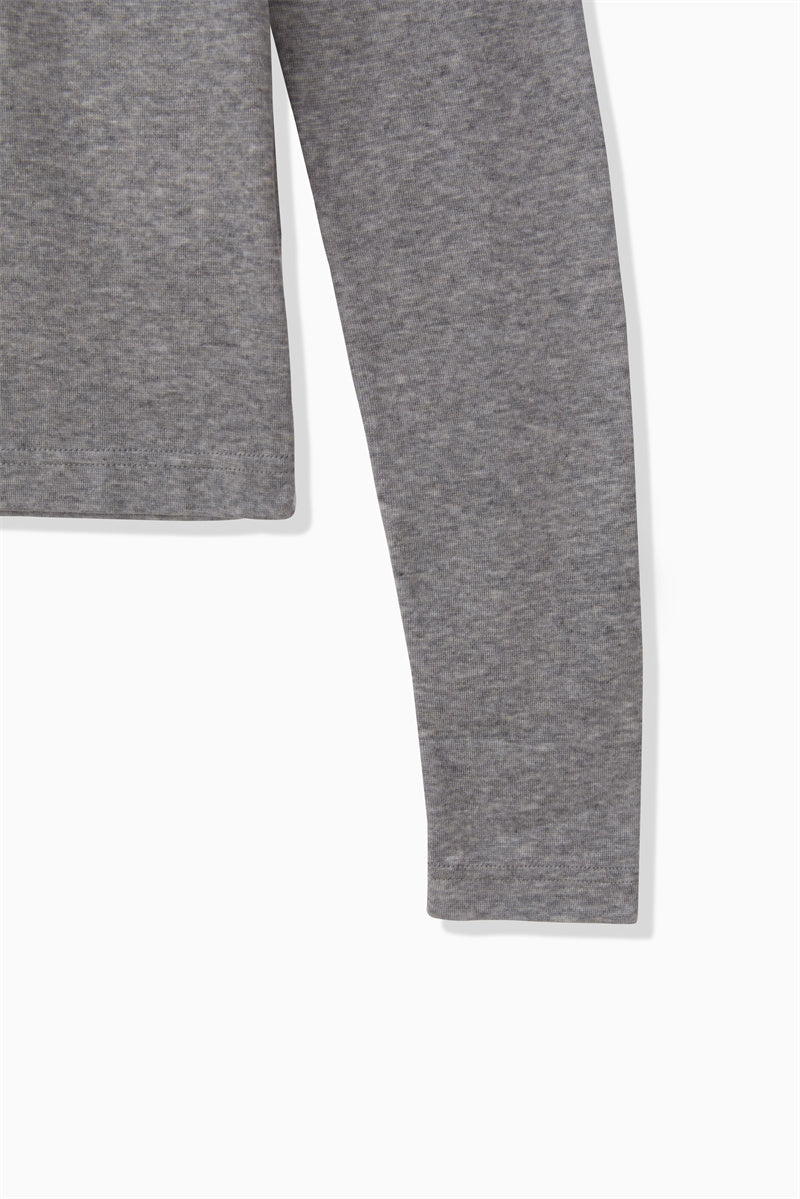 DOUBLE NECK SHEER P/O