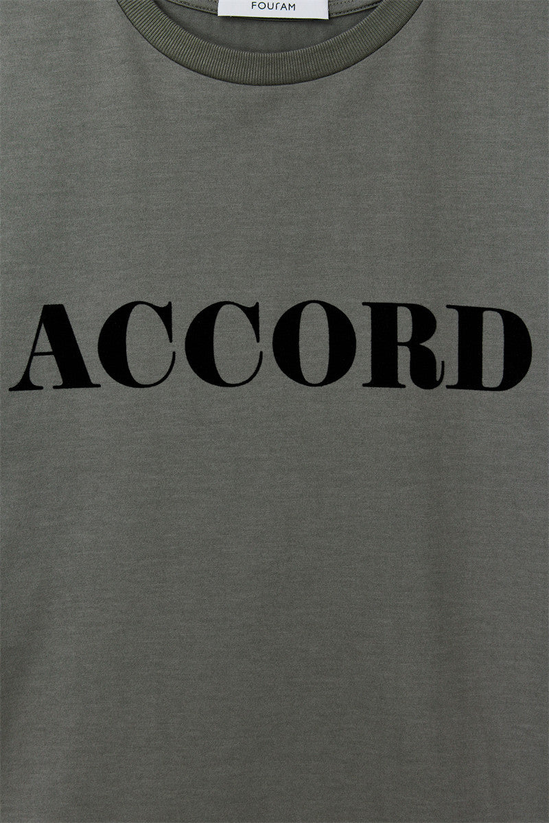 FLOCKY PRINT T-SHIRT