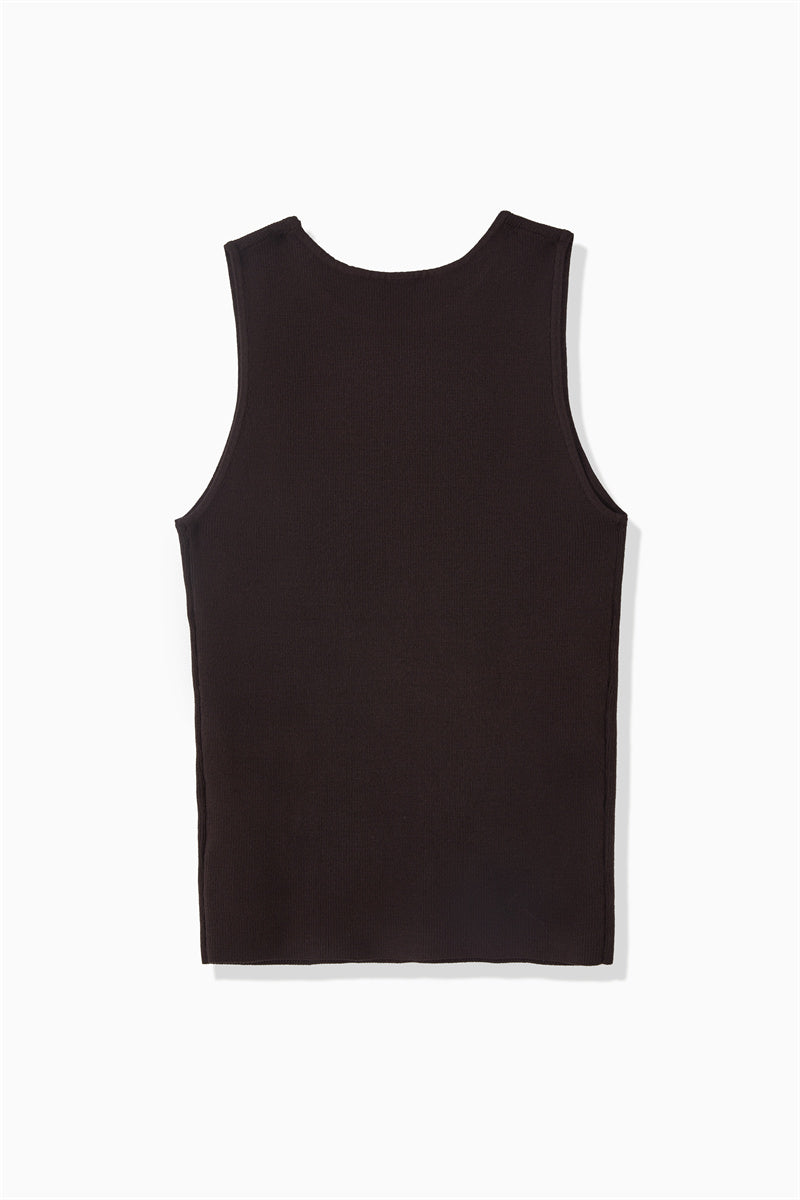 AMERICANSLEEVE KNIT TANKTOP
