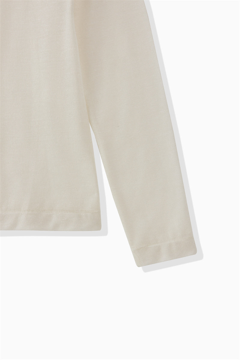 CASHMERE SILK TURTLENECK