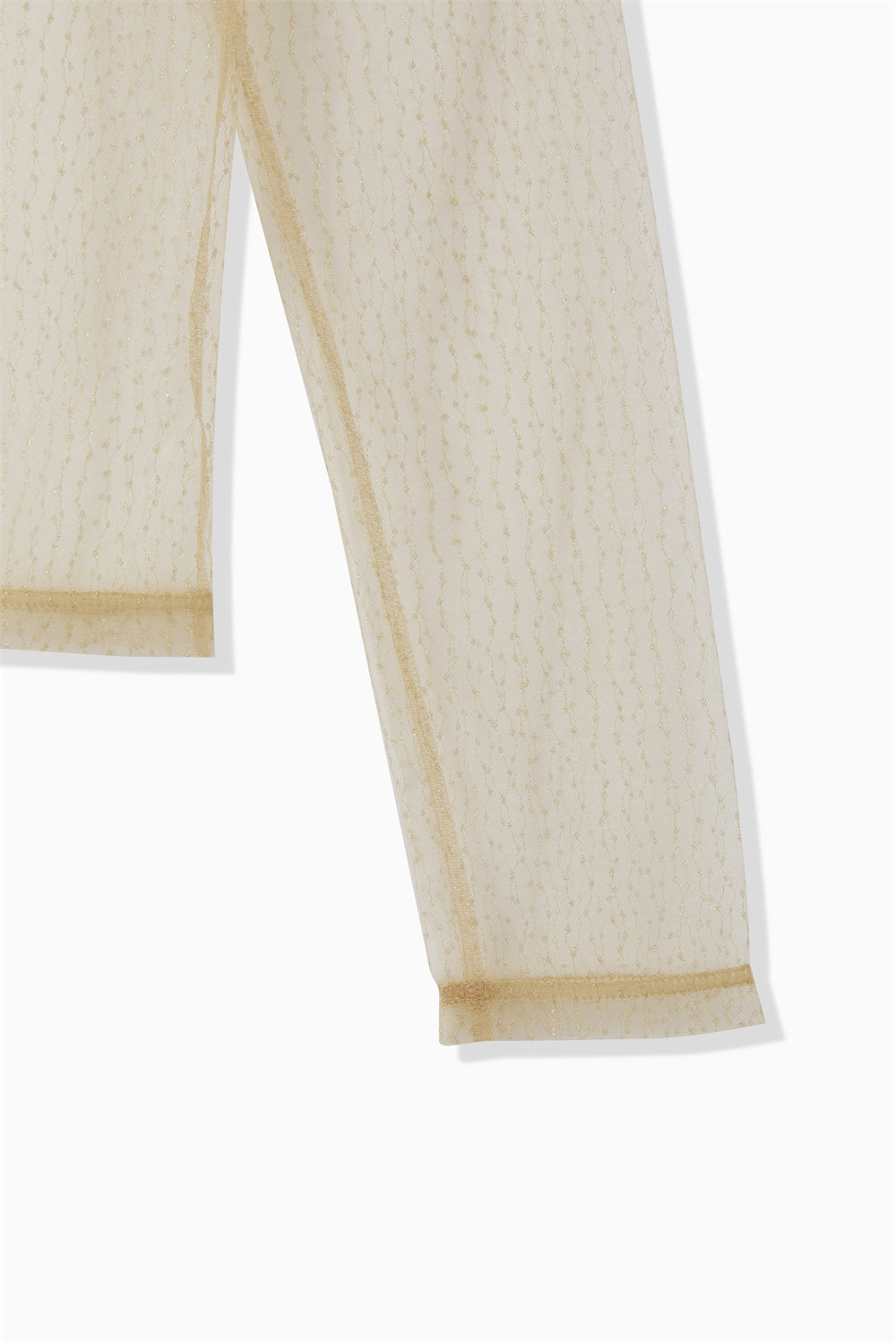 LAME TULLE STRIPE P/O