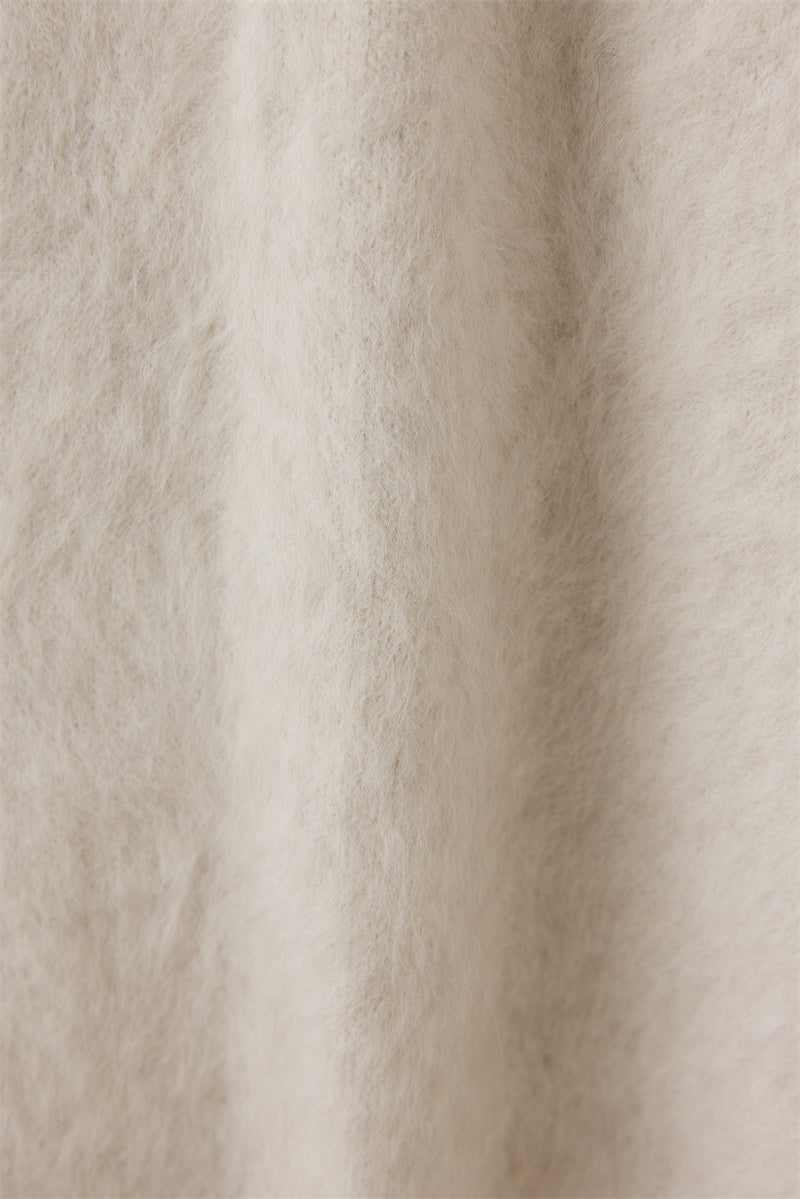 FOX CASHMERE BOX CARDIGAN