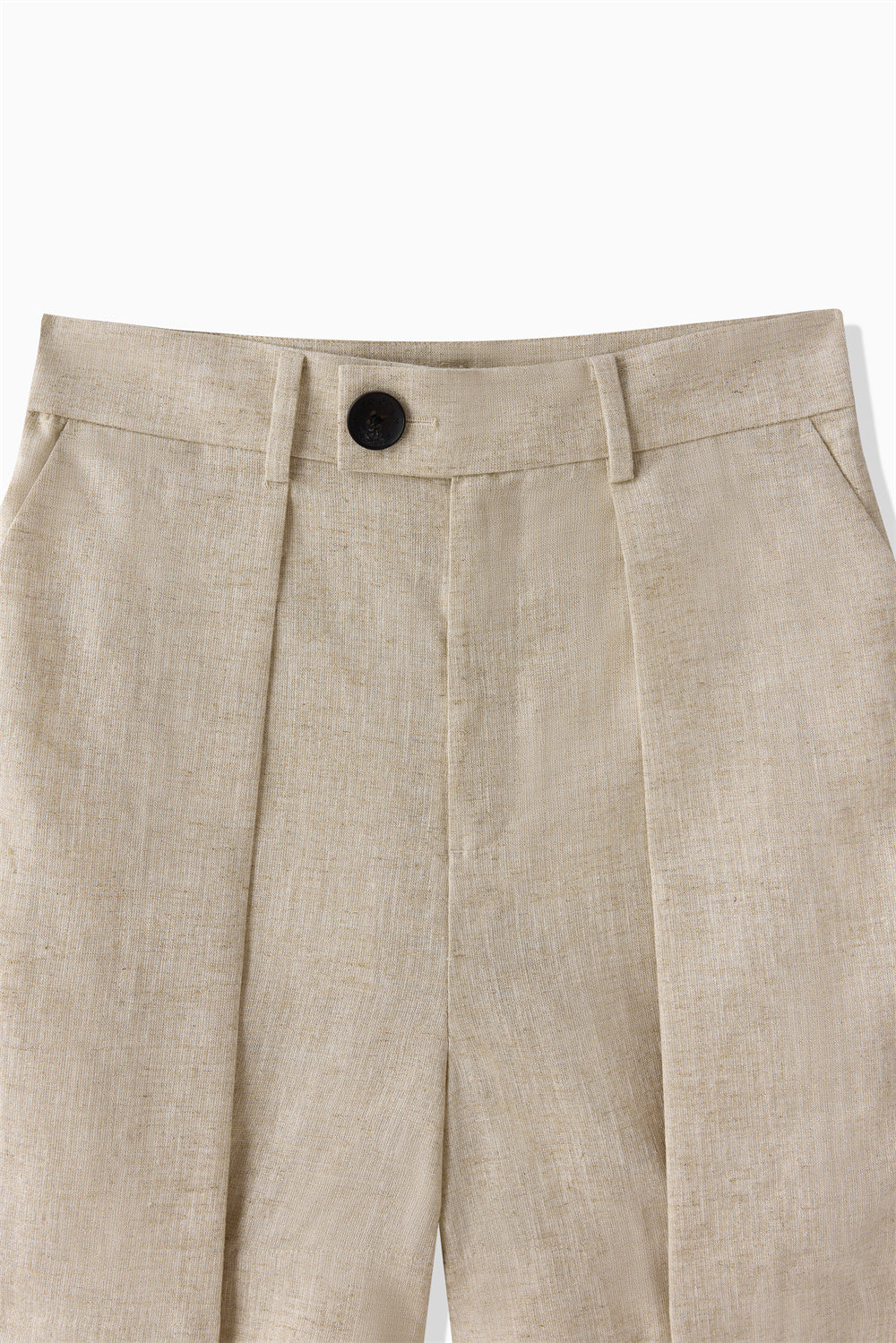 RAYON LINEN LAME SHORTS