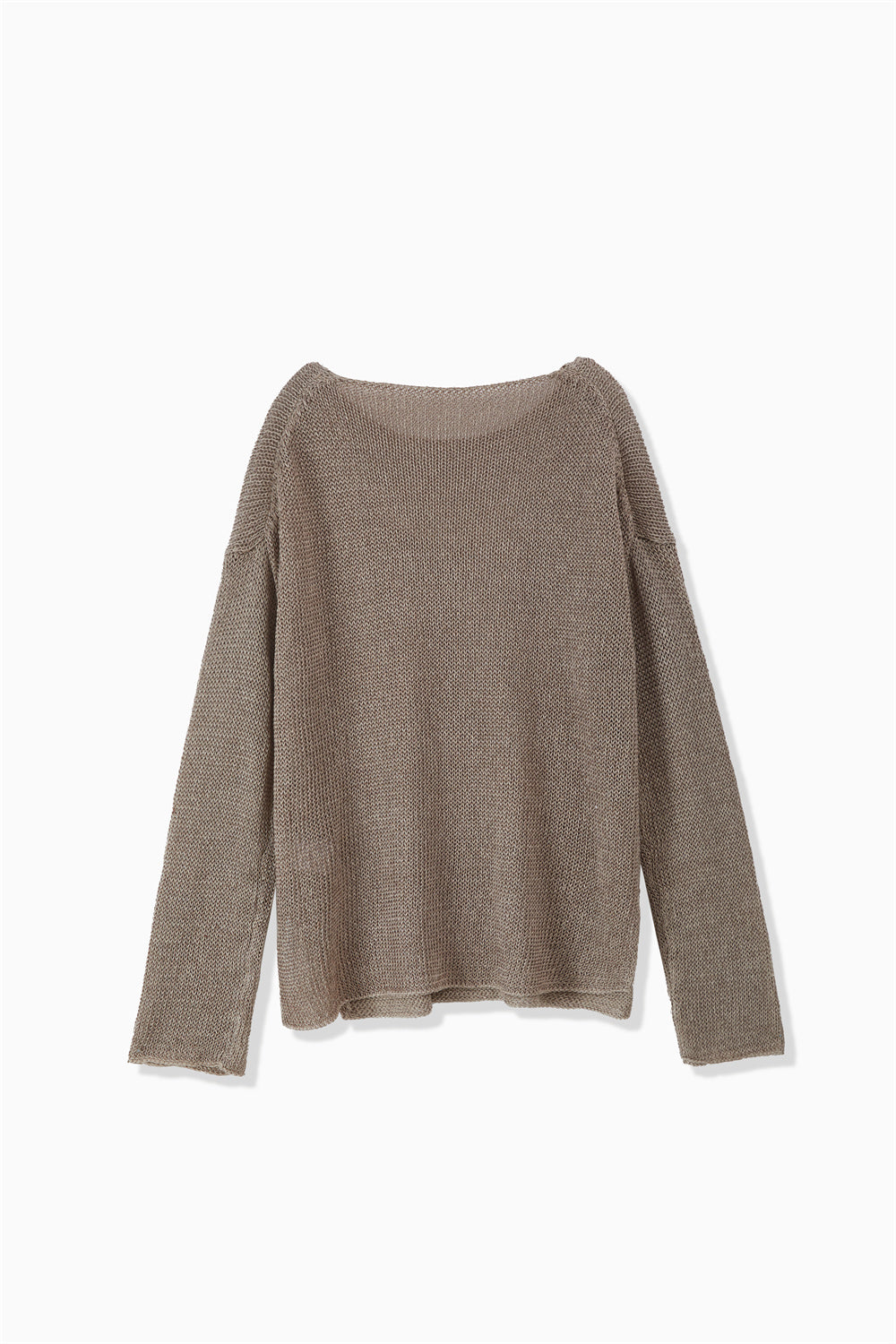 LAME LINEN KNIT P/O