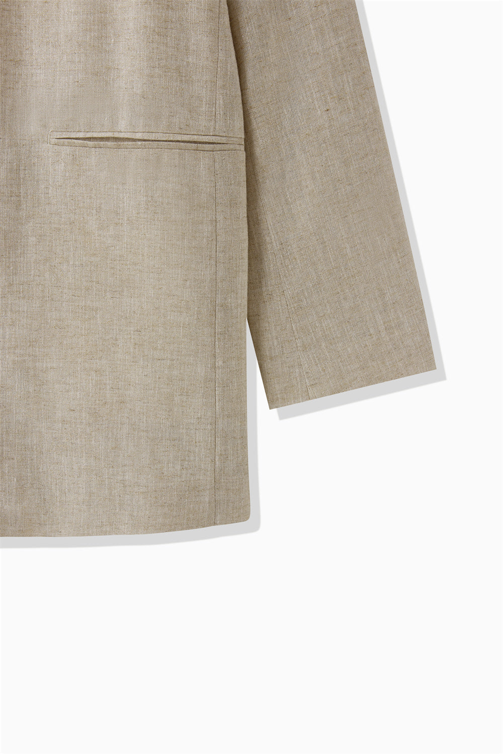RAYON LINEN LAME JACKET