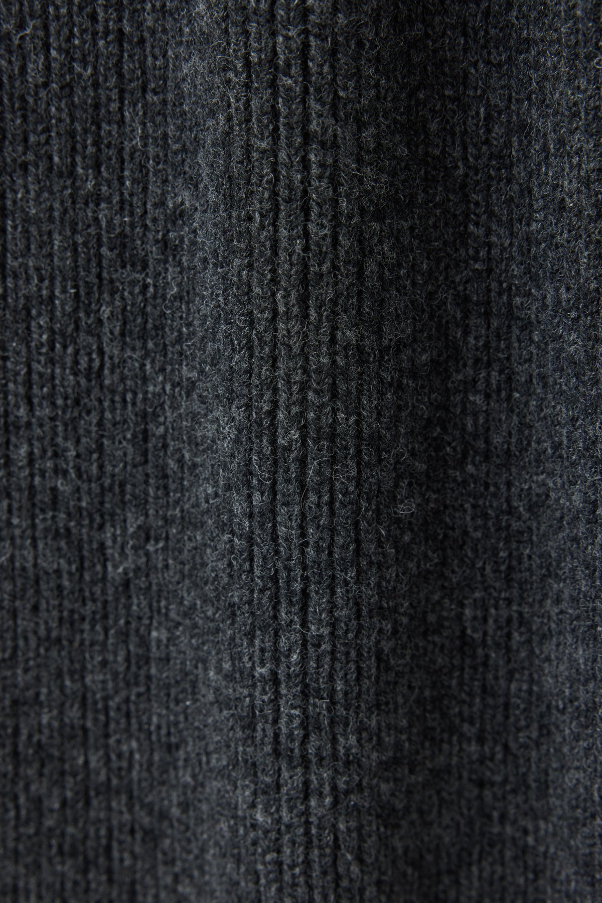 WOOL RIB KNIT SKIRT