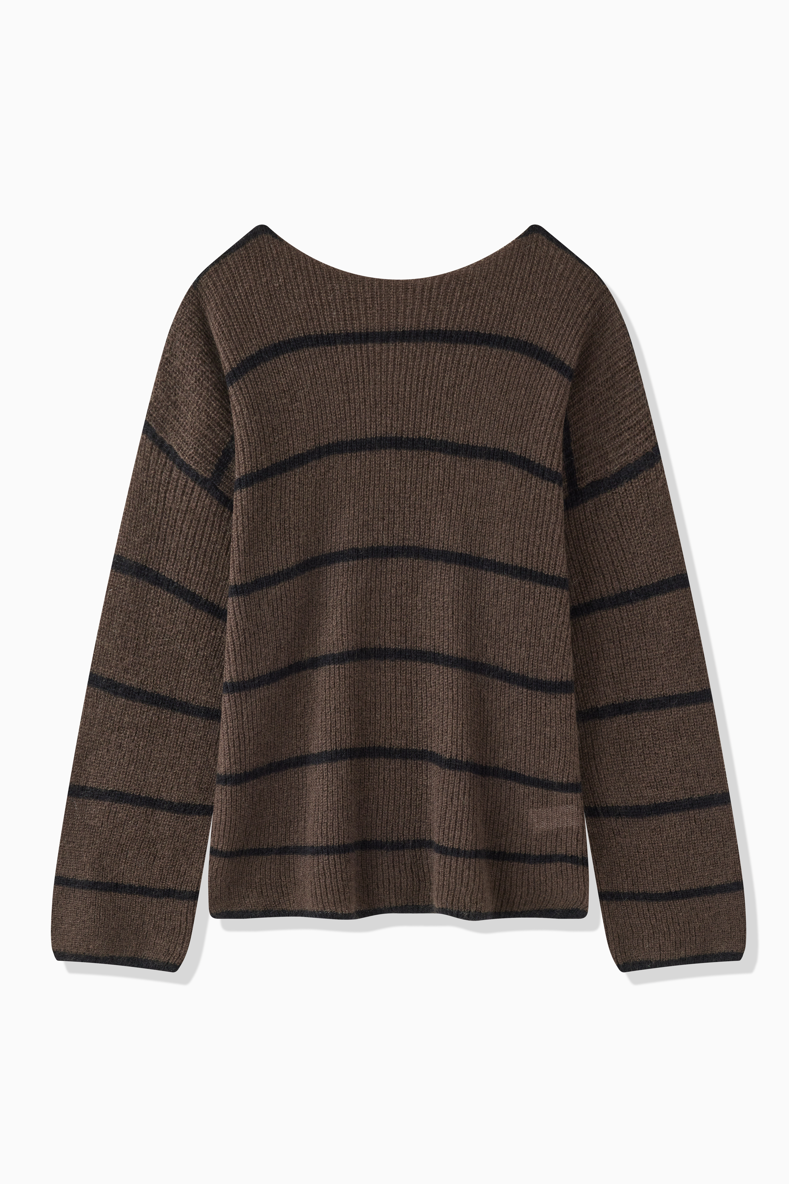 MOHAIR BORDER KNIT