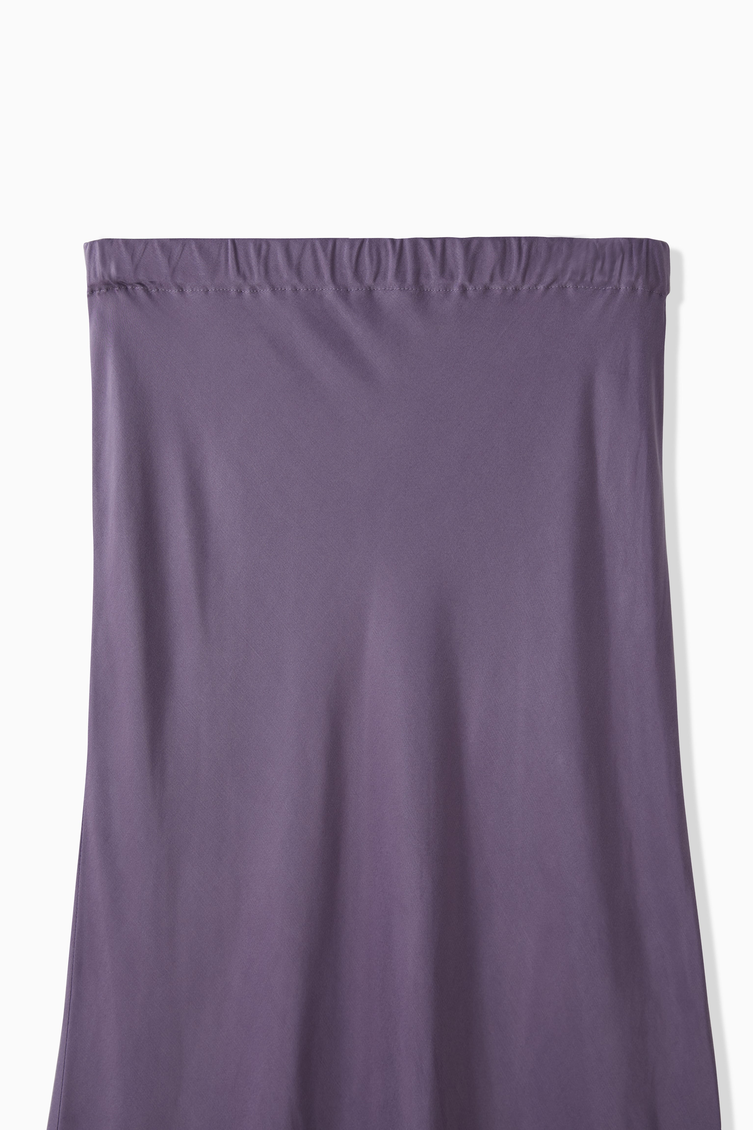 DYED SATIN SKIRT
