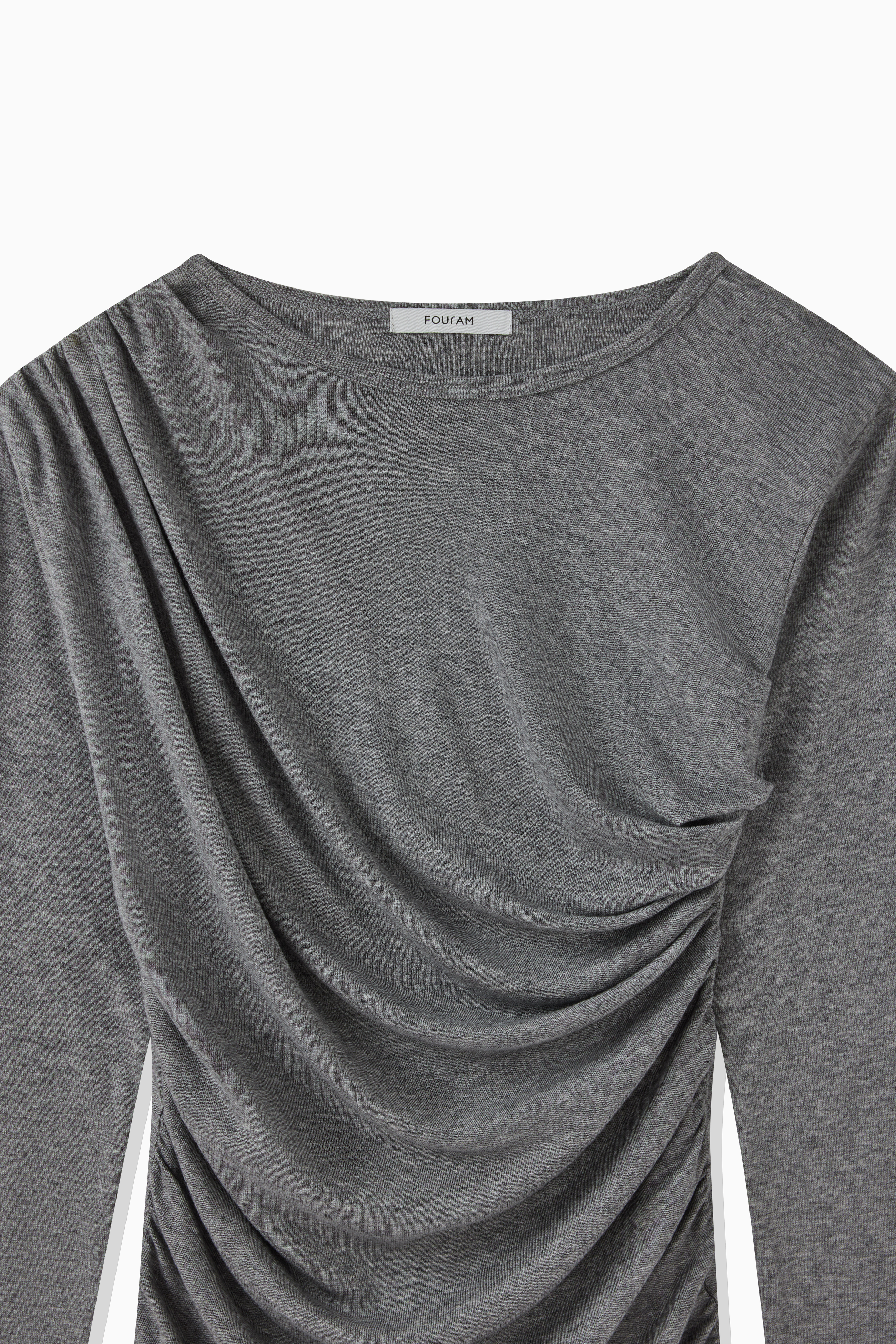 TENCEL WOOL GATHERED TOP