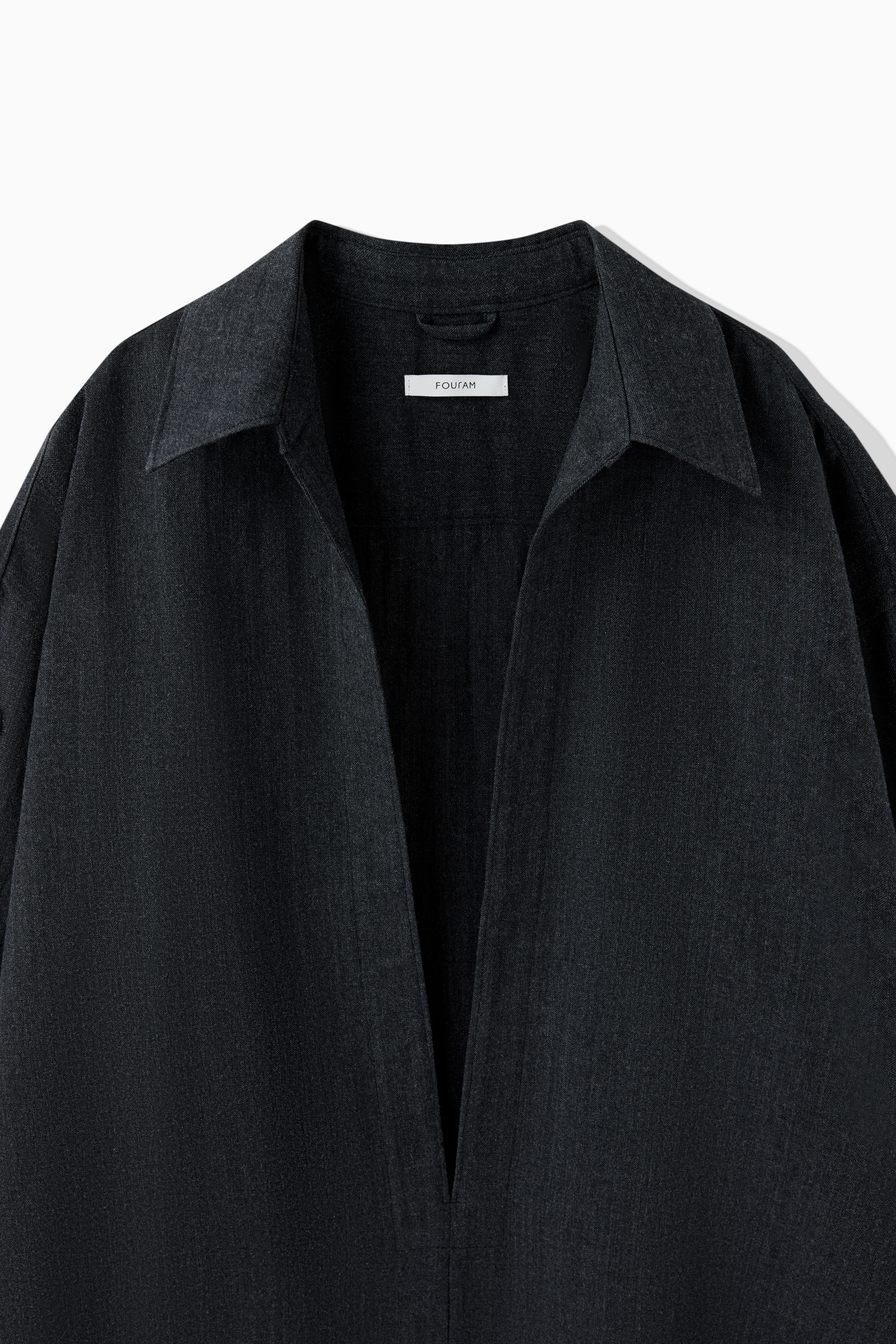 HERRINGBONE VAREUSE SHIRT