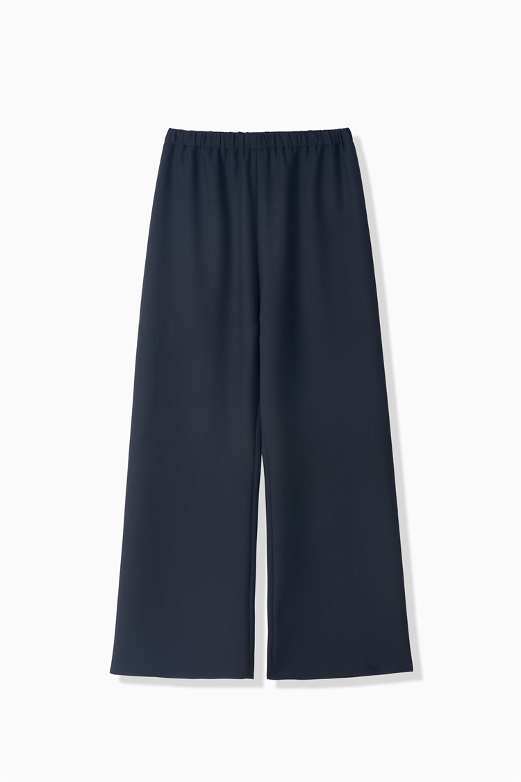 WOOL DOUBLE CLOTH PANTS