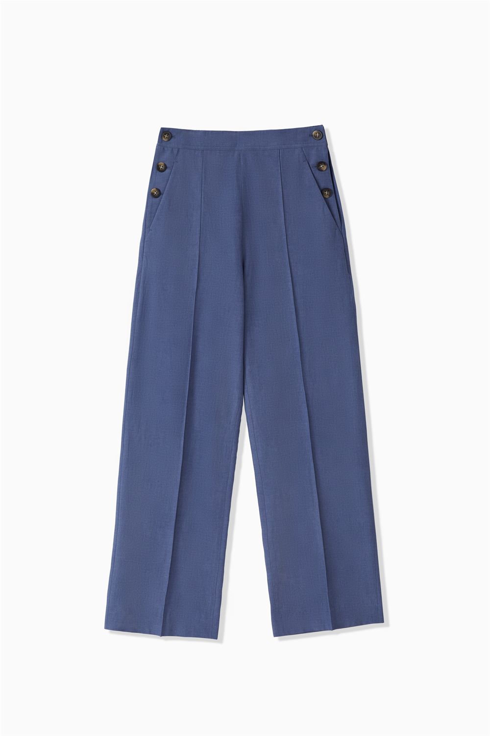 COTTON VIS LINEN PANTS