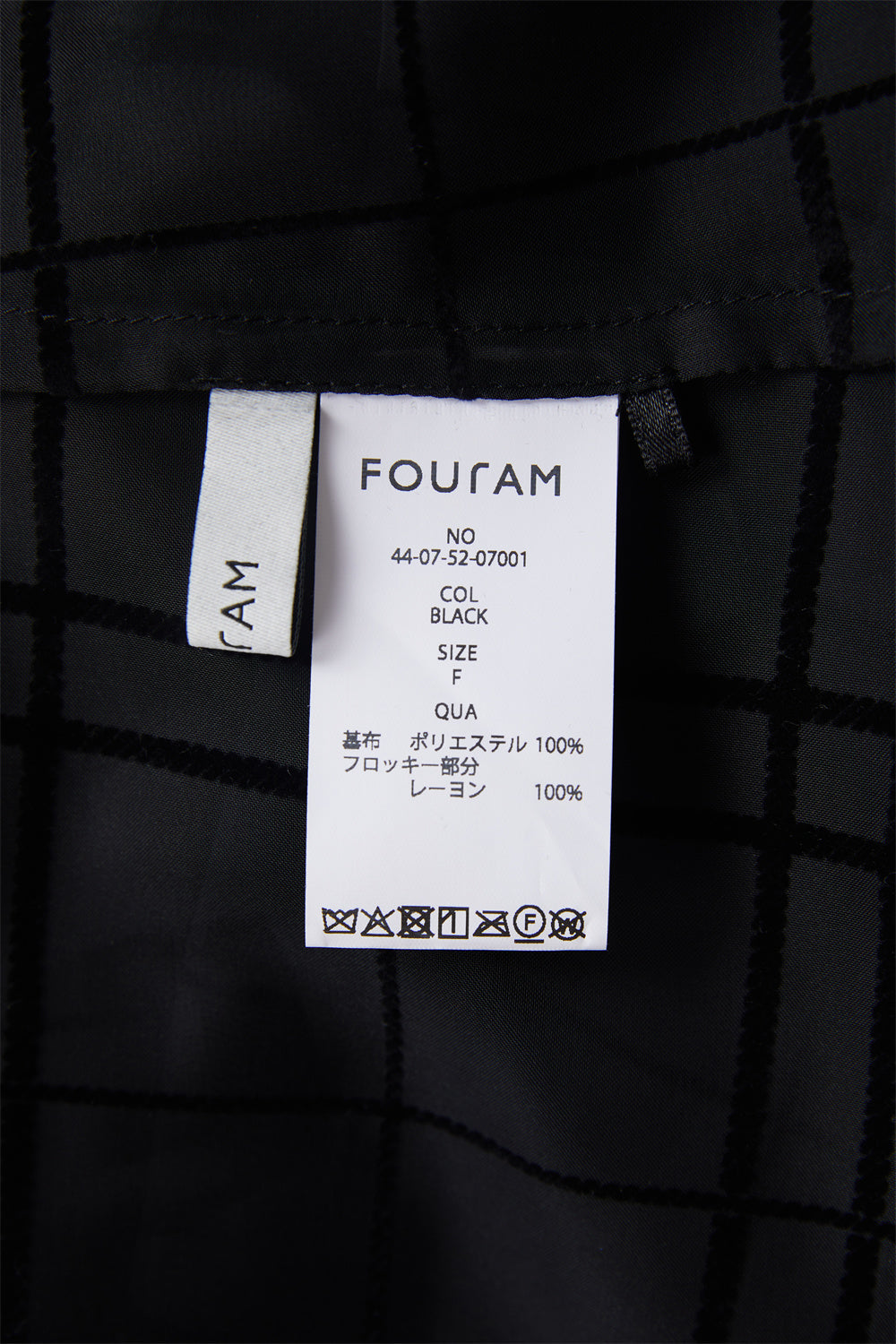 FLOCK PRINTED JACKET