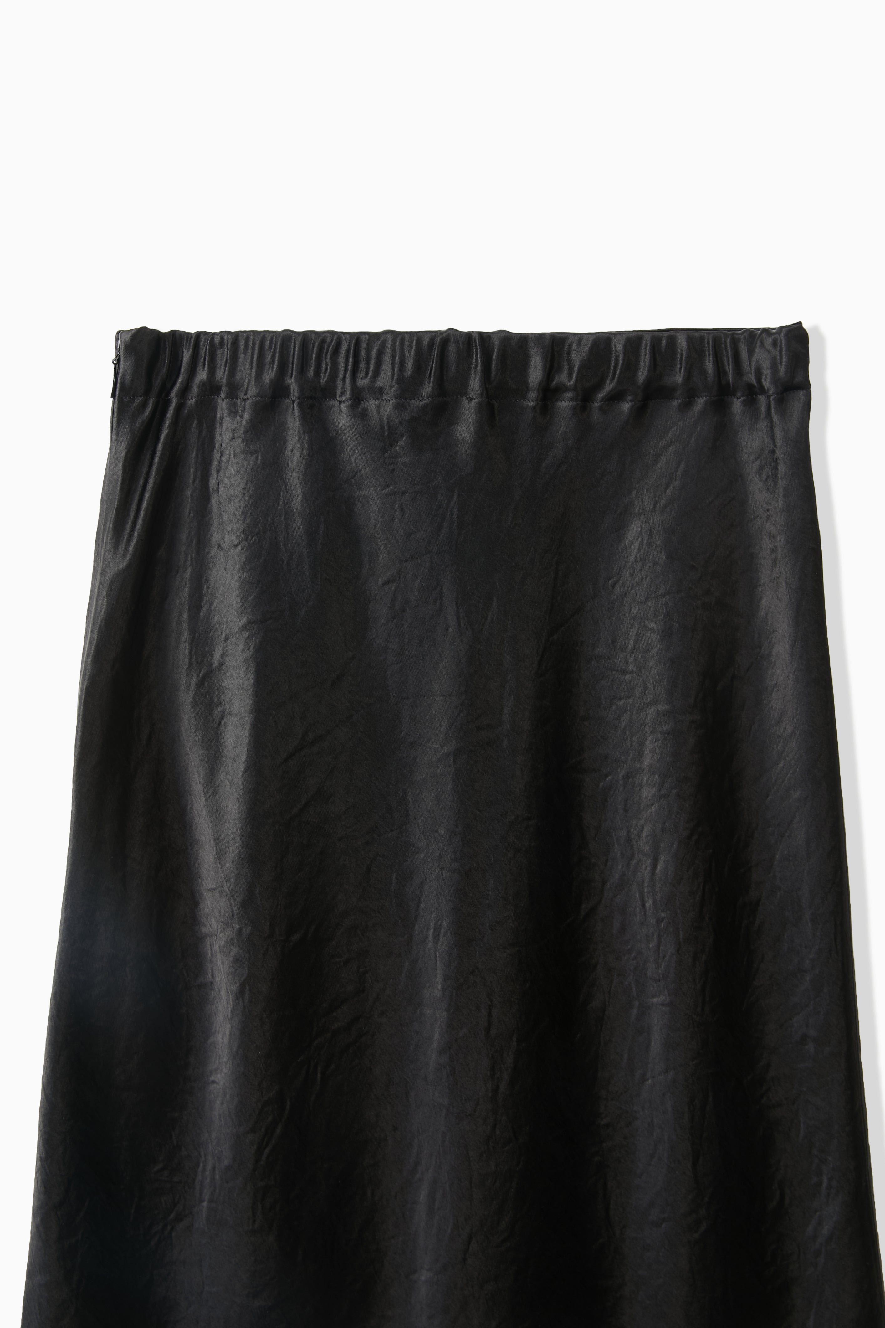 ACETATE SATIN SKIRT