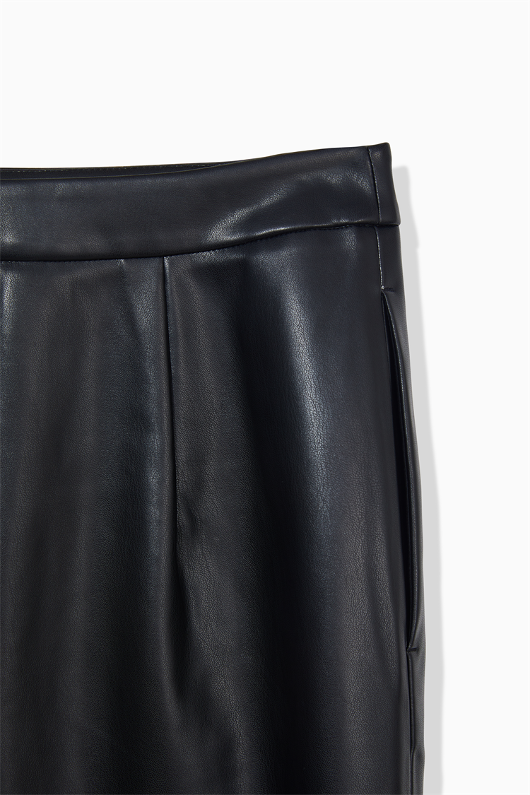 ECO LEATHER SKIRT