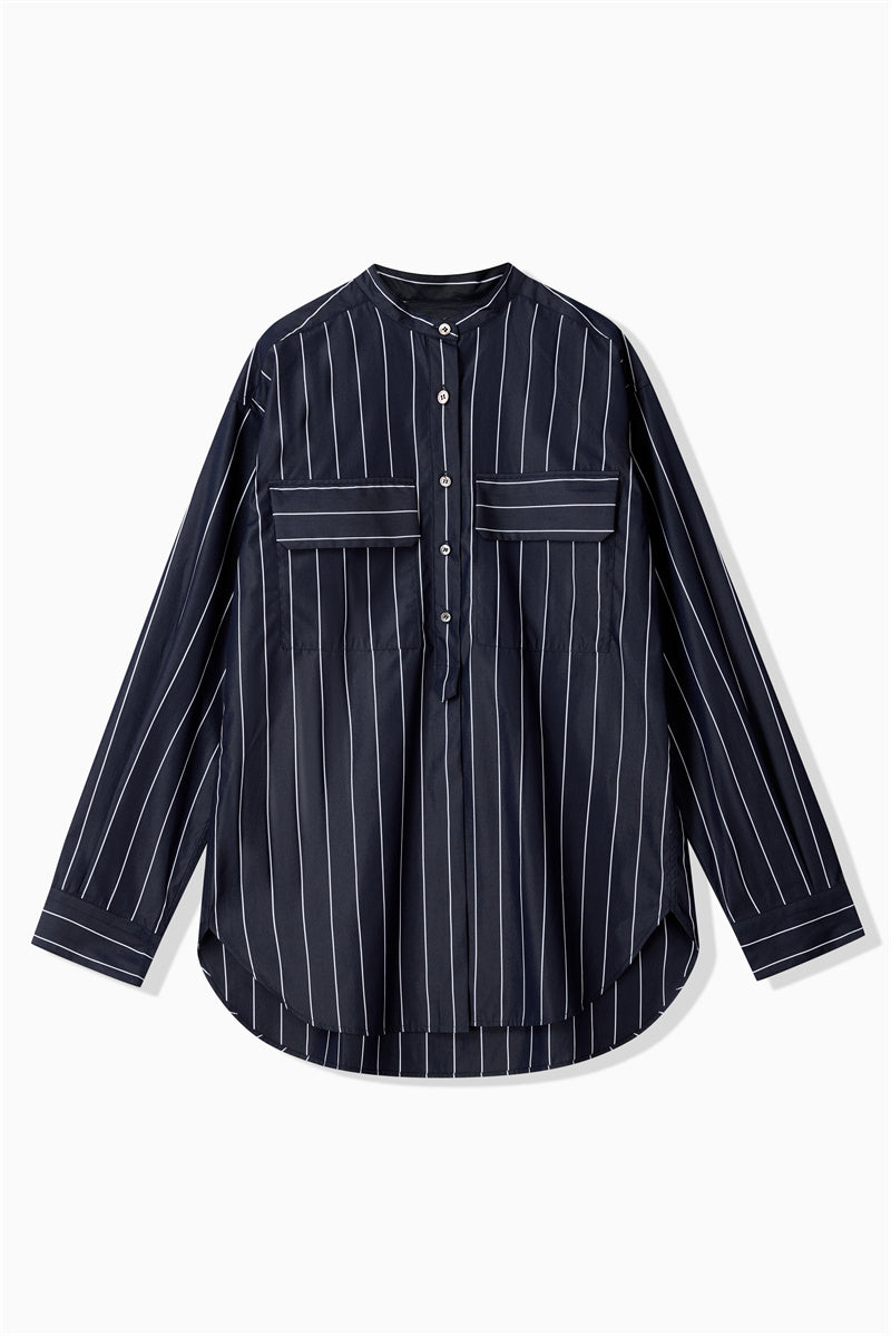 COTTON STRIPE SHIRT