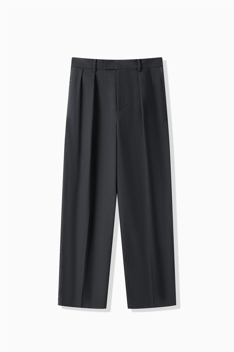 TR LAME STRIPE PANTS