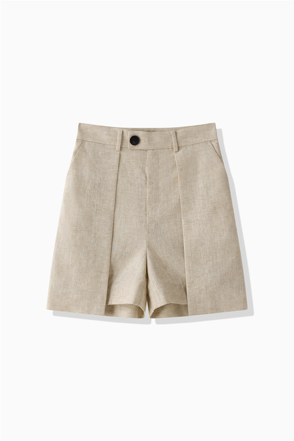 RAYON LINEN LAME SHORTS