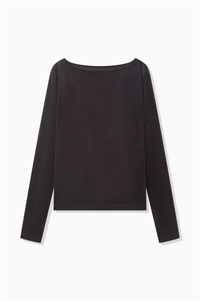 SHEER VELOR BOATNECK