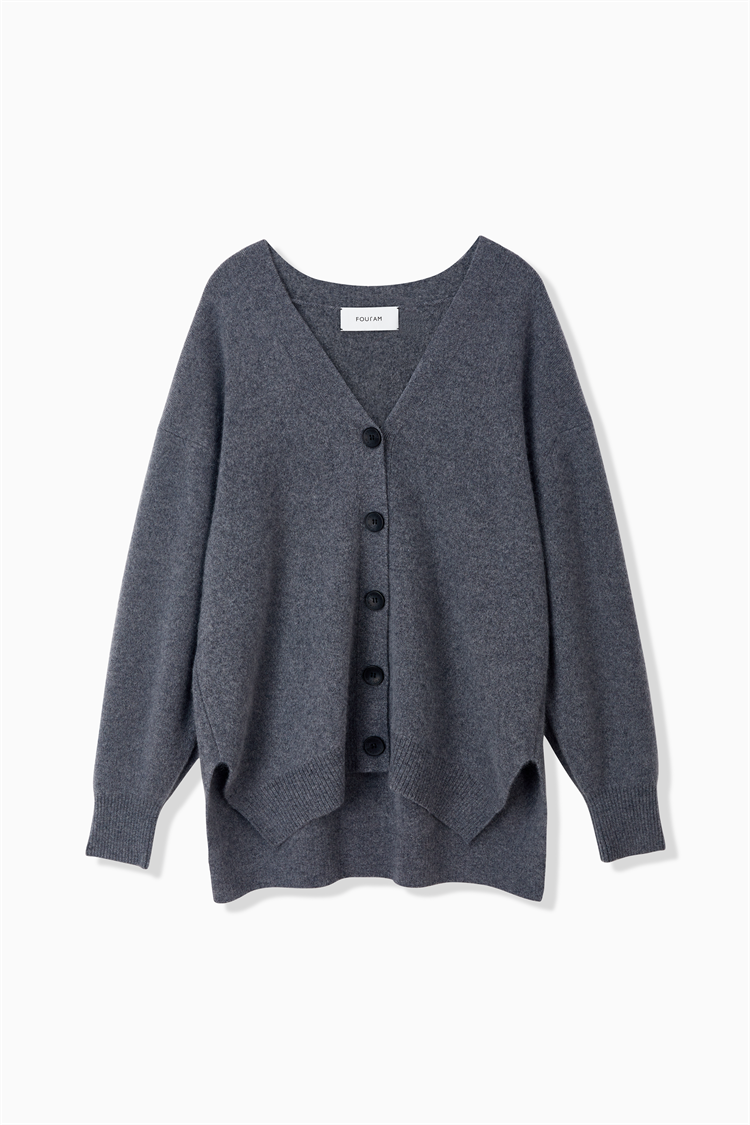 CASHMERE BASIC CARDIGAN