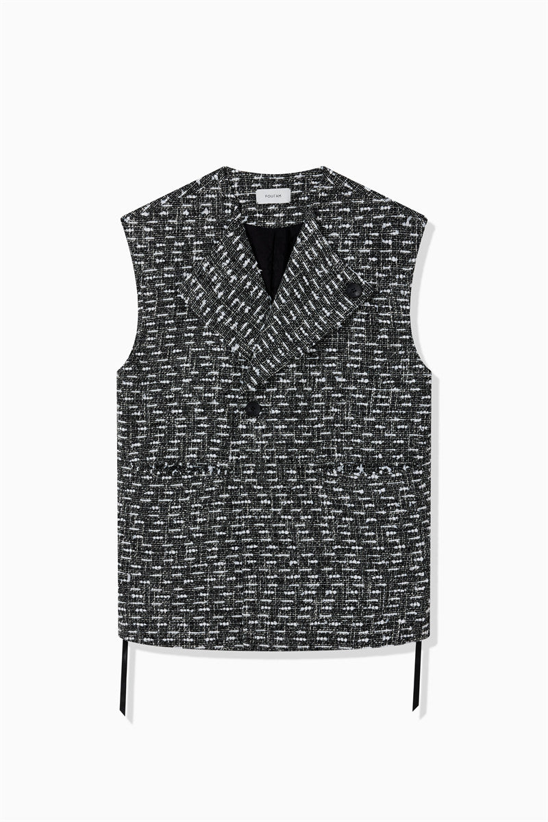 TWEED VEST