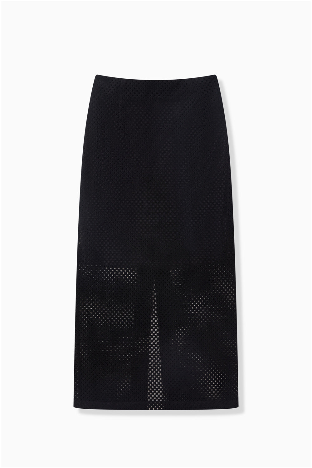 PUNCHING FLOCK SKIRT
