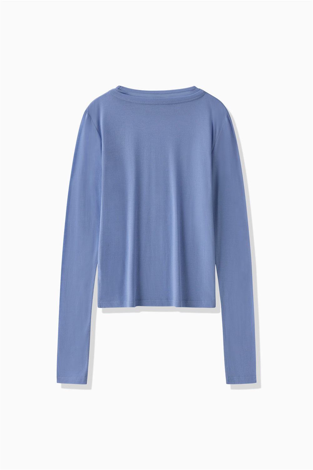 DOUBLE NECK SHEER P/O