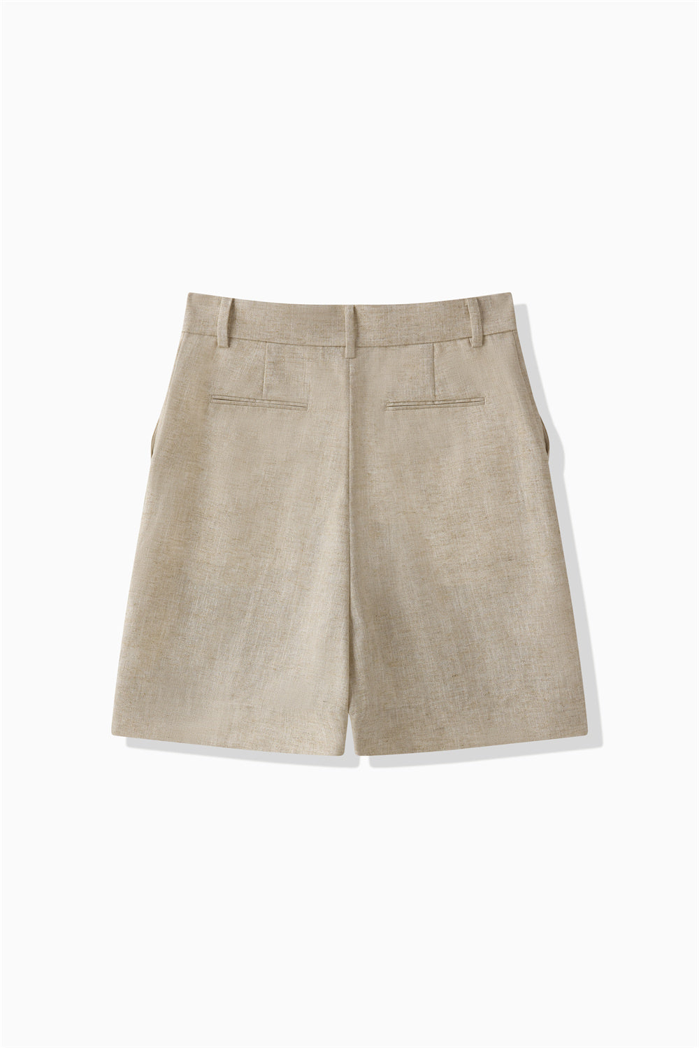 RAYON LINEN LAME SHORTS
