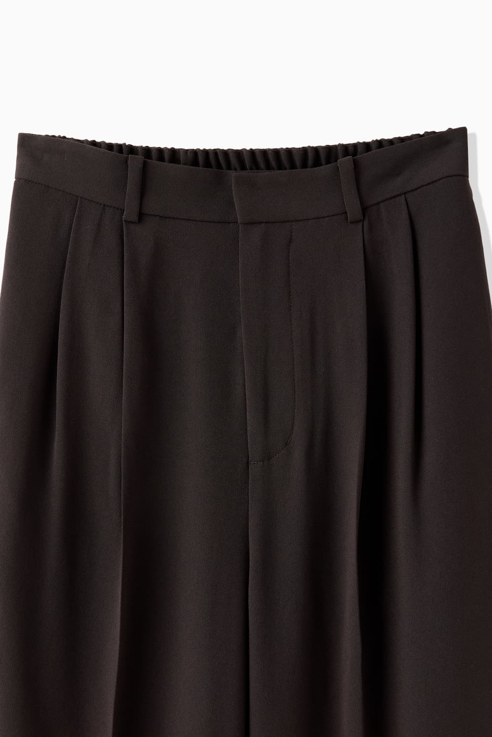 BACK SATIN 2TACK PANTS